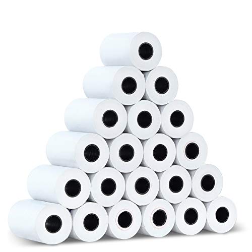 100x Thermorollen 57mm x 12mm x 15m Bonrollen Thermopapier Additionsrollen, Ersatz-Papierrollen, Kassenrollen 100x Thermorollen 57mm x 12mm x 15m Bonrollen Thermopapier Additionsrollen, Ersatz-Papierrollen, Kassenrollen von FungLam