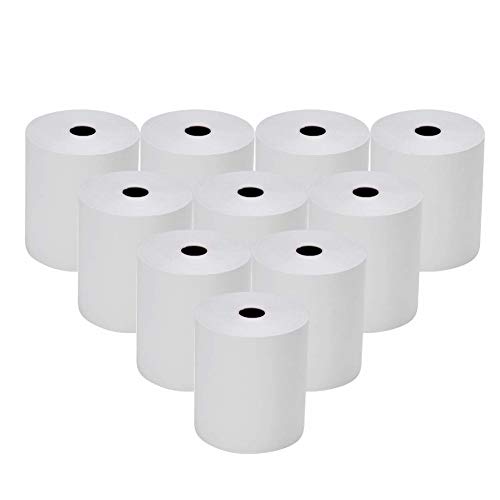 10x Thermorollen 57mm x 12mm x 26m Bonrollen Thermopapier Additionsrollen, Ersatz-Papierrollen, Kassenrollen 10x Thermorollen 57mm x 12mm x 26m Bonrollen Thermopapier Additionsrollen, Ersatz-Papierrollen, Kassenrollen von FungLam