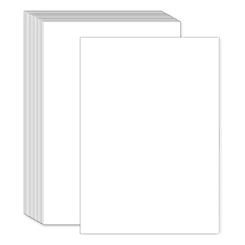 25 Blatt etiketten a4, etikettenpapier a4 bedruckbar, Etiketten Selbstklebend Versandetiketten Aufkleber A4 297 x 210mm - Geeignet für Laser/Inkjet/Kopierer Einsetzbar von FungLam