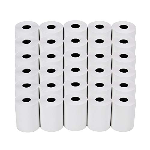 50x Thermorollen 57mm x 12mm x 15m Bonrollen Thermopapier Additionsrollen, Ersatz-Papierrollen, Kassenrollen 50x Thermorollen 57mm x 12mm x 15m Bonrollen Thermopapier Additionsrollen, Ersatz-Papierrollen, Kassenrollen von FungLam