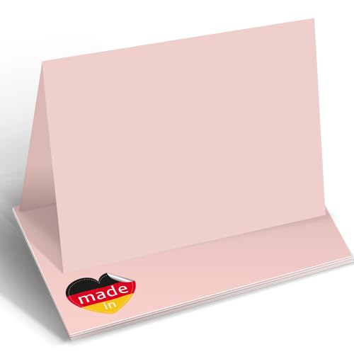 50x Tischkarten Blanko Rosa - Hochwertige Platzkarten und Namenskarten für Hochzeiten, Geburtstage und Events von Funke & Brand 50x Tischkarten Blanko Rosa - Hochwertige Platzkarten und Namenskarten für Hochzeiten, Geburtstage und Events von Funke & Brand von Funke & Brand