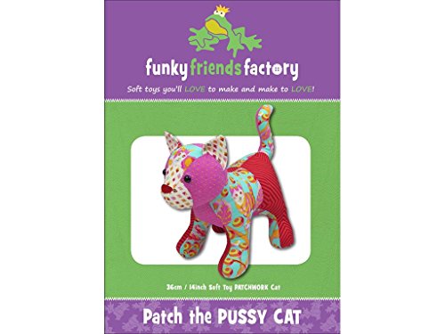 Funky Friends Factory Bucilla fff50481 Patch Pussy Cat von Funky Friends Factory