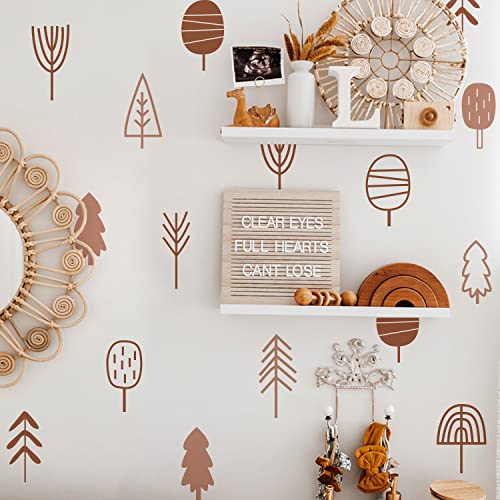 funlife 72 Stück Wandaufkleber für Kinderzimmer Babyzimmer, selbstklebende PVC-Wandtattoo Wandsticker, Boho-Stil-Aufkleber für Mädchen Jungen Baby, Boho Baum funlife 72 Stück Wandaufkleber für Kinderzimmer Babyzimmer, selbstklebende PVC-Wandtattoo Wandsticker, Boho-Stil-Aufkleber für Mädchen Jungen Baby, Boho Baum von Funlife