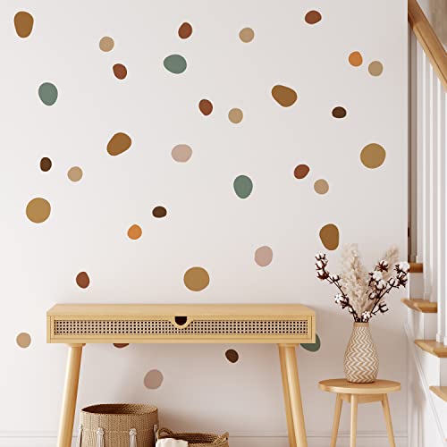 funlife 84 Stück Wandaufkleber für Kinderzimmer Babyzimmer, selbstklebende PVC-Wandtattoo Wandsticker, Boho-Stil-Aufkleber für Mädchen Jungen Baby, Boho Punkt B funlife 84 Stück Wandaufkleber für Kinderzimmer Babyzimmer, selbstklebende PVC-Wandtattoo Wandsticker, Boho-Stil-Aufkleber für Mädchen Jungen Baby, Boho Punkt B von Funlife