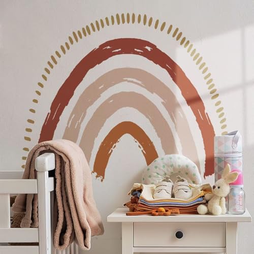 funlife 57x71cm Regenbogen Wandtattoo Boho Stil Wandaufkleber, selbstklebend Wandsticker Regenbogen groß bunte Wandtattoos für Kinder Mädchen Kinderzimmer Babyzimmer, regenbogen deko kinderzimmer funlife 57x71cm Regenbogen Wandtattoo Boho Stil Wandaufkleber, selbstklebend Wandsticker Regenbogen groß bunte Wandtattoos für Kinder Mädchen Kinderzimmer Babyzimmer, regenbogen deko kinderzimmer von Funlife