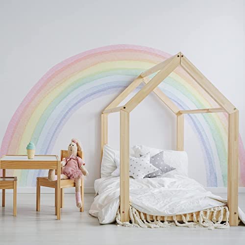 funlife Wandtattoo, Bohemian, Regenbogen, vorgeschnitten, großer Regenbogen, Wanddekoration, Kinderzimmer, Baby, Kinderzimmer, Wohnzimmer, Pastell, Regenbogen, Bohemian funlife Wandtattoo, Bohemian, Regenbogen, vorgeschnitten, großer Regenbogen, Wanddekoration, Kinderzimmer, Baby, Kinderzimmer, Wohnzimmer, Pastell, Regenbogen, Bohemian von Funlife