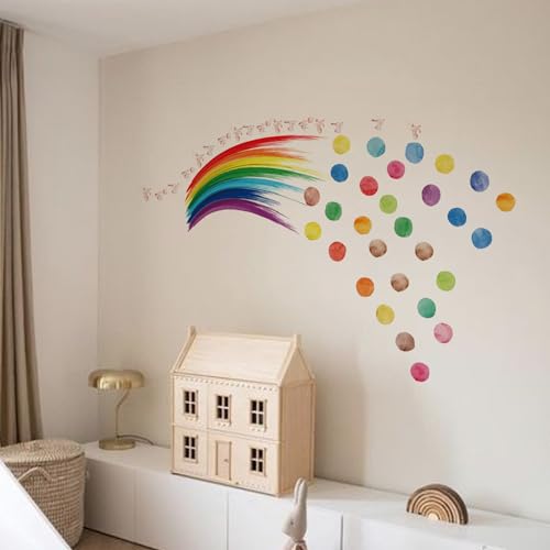 funlife Wandtattoo Regenbogen Kaninchen Wandaufkleber Mädchen Wandsticker Schlafzimmer Babyzimmer Kinderzimmer Wanddeko funlife Wandtattoo Regenbogen Kaninchen Wandaufkleber Mädchen Wandsticker Schlafzimmer Babyzimmer Kinderzimmer Wanddeko von Funlife