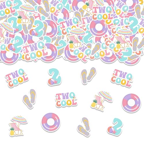 Funmemoir Zwei Coole Geburtstagsfeier Dekoration Mädchen, 200pcs Pool 2nd Dekoration Tisch Konfetti für Sommer Schwimmen Strand Splash Zweiter Geburtstag Dekoration Funmemoir Zwei Coole Geburtstagsfeier Dekoration Mädchen, 200pcs Pool 2nd Dekoration Tisch Konfetti für Sommer Schwimmen Strand Splash Zweiter Geburtstag Dekoration von Funmemoir