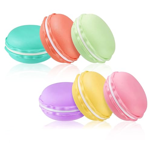 Funngy Mini Macaron Kosmetiktasche Set,6 PCS Mini Aufbewahrungsbox Set Süß Kleine Schmuckschatulle Makronen Aufbewahrungsbox für Storage Perlen Candy Ohrring Ring Schmuck Halsketten und Kosmetik Funngy Mini Macaron Kosmetiktasche Set,6 PCS Mini Aufbewahrungsbox Set Süß Kleine Schmuckschatulle Makronen Aufbewahrungsbox für Storage Perlen Candy Ohrring Ring Schmuck Halsketten und Kosmetik von Funngy