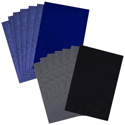 Funngy Transferpapier,100 PCS Pauspapier A4 Kohlepapier Durchschlagpapier Abpauspapier Schwarz und Blau Graphit Transferpapieren für Nachzeichnen von Zeichnungen auf Holzprojekten Leinwand Stoff Funngy Transferpapier,100 PCS Pauspapier A4 Kohlepapier Durchschlagpapier Abpauspapier Schwarz und Blau Graphit Transferpapieren für Nachzeichnen von Zeichnungen auf Holzprojekten Leinwand Stoff von Funngy