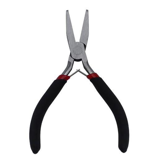Schmuckzange,Schmuck Zangen Flachzange für Schmuckherstellung Feiner Flach Zange Schmuck Zangen Drahtschneider Rundzange Telefonzange für Schmuck Halskette Handwerk Reparatur Elektriker Schmuckzange,Schmuck Zangen Flachzange für Schmuckherstellung Feiner Flach Zange Schmuck Zangen Drahtschneider Rundzange Telefonzange für Schmuck Halskette Handwerk Reparatur Elektriker von Funngy