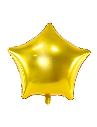 Funny Fashion - Ballon Aluminium Grosse étoile or 56 x 48 cm Luftballons (E84744) von Funny Fashion
