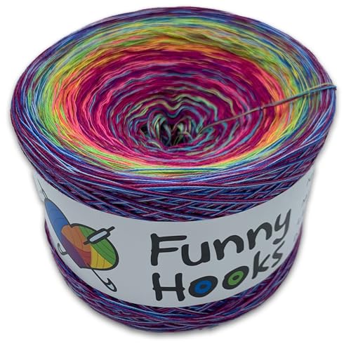 Funny Hooks Bobbel - Wilding Wallika (2000m, 4fädig, 533g) von Funny Hooks