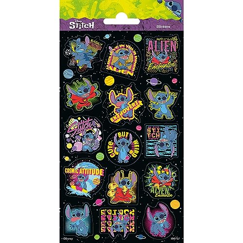 Stich Glitzer-Sticker Stich Glitzer-Sticker von Funny Products
