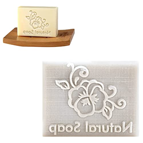 Seifenstempel aus Harz Handmade Seife Stamp Stamping Soap Handgemachte Stamping Formen Impressum Stempel für DIY Kunst-Geschenk-Art von Funrelaxer