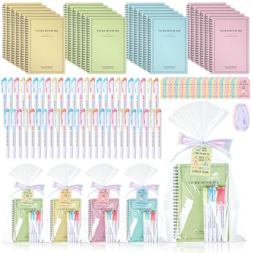 Funrous 24 Sets Lehrer-Wertschätzungsgeschenke, Dankeschön-Geschenke für Lehrer mit Spiralnotizbüchern, Textmarkern, Grußkarten, Taschen für Frauen und Männer, Schule, Lehrer, Woche, Ruhestand Funrous 24 Sets Lehrer-Wertschätzungsgeschenke, Dankeschön-Geschenke für Lehrer mit Spiralnotizbüchern, Textmarkern, Grußkarten, Taschen für Frauen und Männer, Schule, Lehrer, Woche, Ruhestand von Funrous