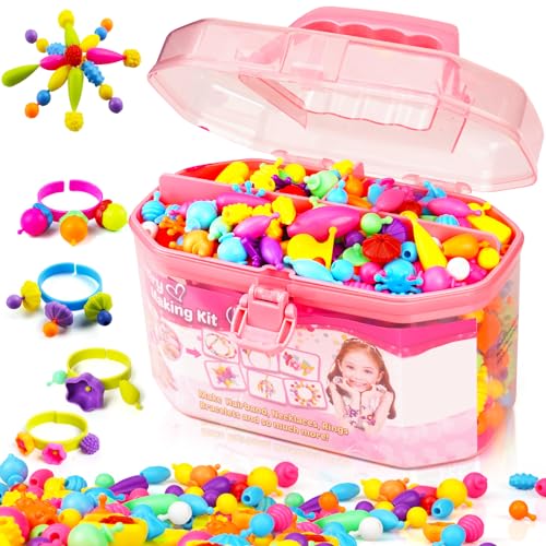 FunzBo Mädchen Geschenke 4 5 6 8 Jahre 4 in 1 Schmuck Basteln Mädchen Bastelset Kinder ab 4 Jahre Über 620 + Perlen können Ketten Schnurset Ringe Armbänder Schmuck Selber Machen Weihnachten Geschenke FunzBo Mädchen Geschenke 4 5 6 8 Jahre 4 in 1 Schmuck Basteln Mädchen Bastelset Kinder ab 4 Jahre Über 620 + Perlen können Ketten Schnurset Ringe Armbänder Schmuck Selber Machen Weihnachten Geschenke von FunzBo