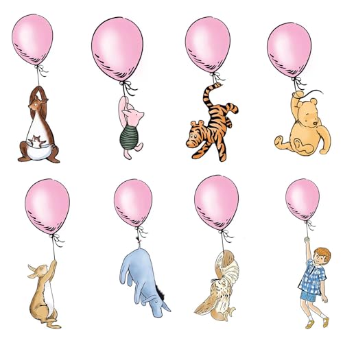 Winnie Bear Friends Hängedekorationen, The Pooh Tischaufsätze, Set für Luftballon, Babyparty, Geburtstagsparty, doppelseitig bedruckt, 8 Designs Winnie Bear Friends Hängedekorationen, The Pooh Tischaufsätze, Set für Luftballon, Babyparty, Geburtstagsparty, doppelseitig bedruckt, 8 Designs von FurPaw