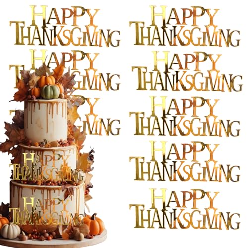 12 Stück Happy Thanksgiving Side Cake Toppers Acryl Spiegel Fall Cupcake Topper Gravur Happy Thanksgiving Dekorationen für Herbst Party Kuchen Dessert DIY Dekor Supplies 12 Stück Happy Thanksgiving Side Cake Toppers Acryl Spiegel Fall Cupcake Topper Gravur Happy Thanksgiving Dekorationen für Herbst Party Kuchen Dessert DIY Dekor Supplies von Furimuk