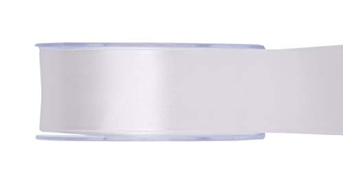 Furlanis A1040 13 Doppelsatinband, Optic Weiß, 40 mm x 25 m von Furlanis