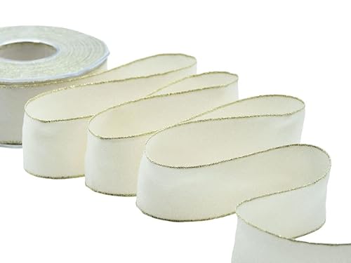 Furlanis Band, Elfenbein, 40 mm x 25 m von Furlanis