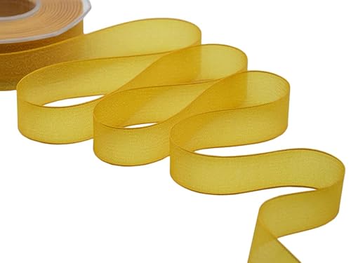 Furlanis Dekoband, Sonnengelb, 25 mm x 20 m von Furlanis