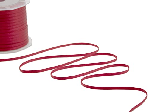 Furlanis Doppelsatinband, Italienische Gewebe-Amaranth, 3 mm x 100 m, 3mm x 100m Furlanis Doppelsatinband, Italienische Gewebe-Amaranth, 3 mm x 100 m, 3mm x 100m von Furlanis