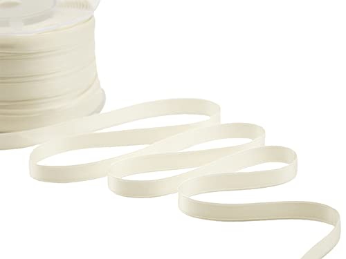 Furlanis Doppelsatinband, Milch, 10 mm x 100 m Furlanis Doppelsatinband, Milch, 10 mm x 100 m von Furlanis