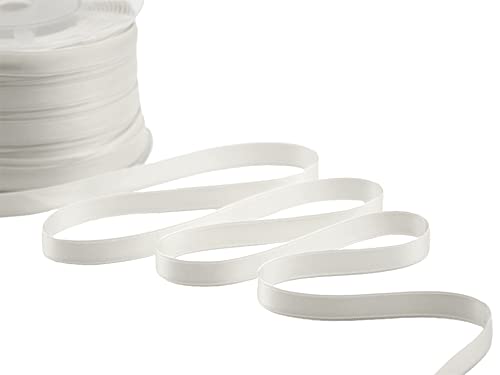 Furlanis Doppelsatinband, Naturweiß, 10 mm x 25 m von Furlanis