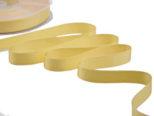 Furlanis Doppelsatinband, Safran, 16 mm x 50 m von Furlanis