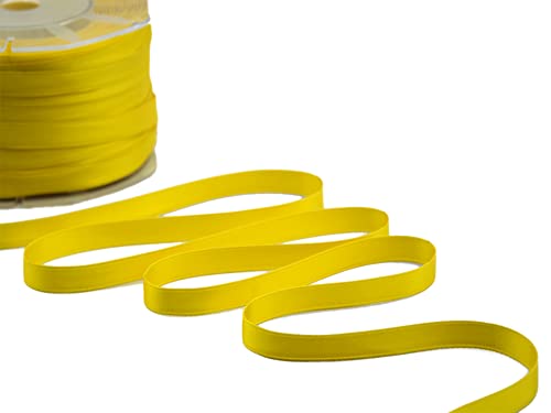 Furlanis Doppelsatinband, Schwefel, 10 mm x 25 m von Furlanis