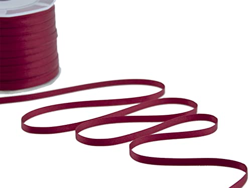 Furlanis Doppelsatinband, Italienische Gewebe-Burgunderrot, 6 mm x 100 m, Bordeaux Furlanis Doppelsatinband, Italienische Gewebe-Burgunderrot, 6 mm x 100 m, Bordeaux von Furlanis