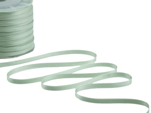 Furlanis Doppelsatinband, Italienische Gewebe-Balugrün, 6 mm x 25 m, Meeresgrün Furlanis Doppelsatinband, Italienische Gewebe-Balugrün, 6 mm x 25 m, Meeresgrün von Furlanis