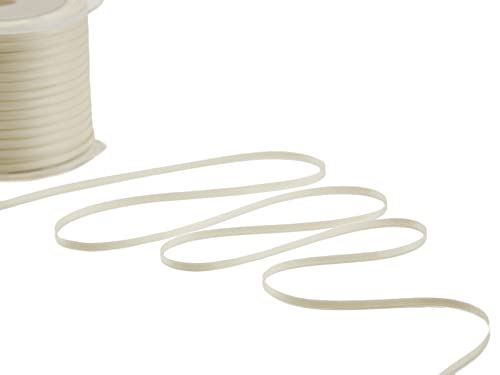 Furlanis Doppelsatinband, Italienische Gewebe-Milch, 3 mm x 50 m, 50 mm Furlanis Doppelsatinband, Italienische Gewebe-Milch, 3 mm x 50 m, 50 mm von Furlanis