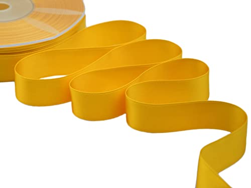 Furlanis Doppelsatinband, Sonnengelb, 25 mm x 25 m Furlanis Doppelsatinband, Sonnengelb, 25 mm x 25 m von Furlanis