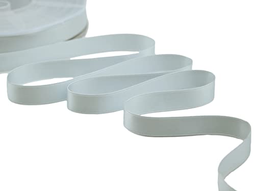Furlanis Doppelsatinband, Papier, Babyblau, 16 mm x 50 m von Furlanis