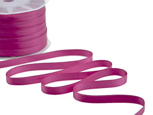 Furlanis Doppelsatinband, Rayon, Veilchenblau, 10 mm x 25 m von Furlanis