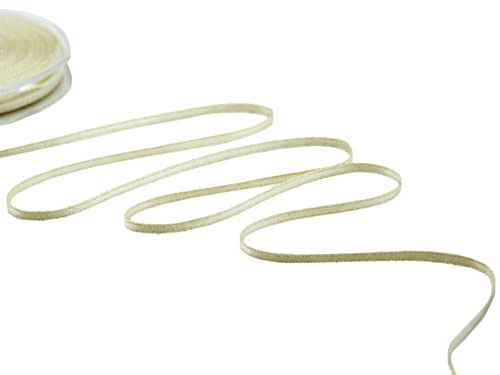 Furlanis Doppelsatinband Lamé, Italienische Gewebe-Gold, 3 mm x 100 m, 50 m Furlanis Doppelsatinband Lamé, Italienische Gewebe-Gold, 3 mm x 100 m, 50 m von Furlanis