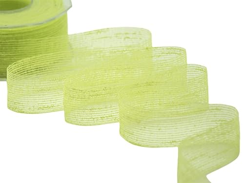 Furlanis N2740_119 Boutique Lamé Geschenkband, Band für Dekorationen, Geschenkverpackungen, Italienischer Stoff-Acid Green, 40mm x 25 m, Canvas, Säuregrün, 11.5x11.5x6 cm Furlanis N2740_119 Boutique Lamé Geschenkband, Band für Dekorationen, Geschenkverpackungen, Italienischer Stoff-Acid Green, 40mm x 25 m, Canvas, Säuregrün, 11.5x11.5x6 cm von Furlanis