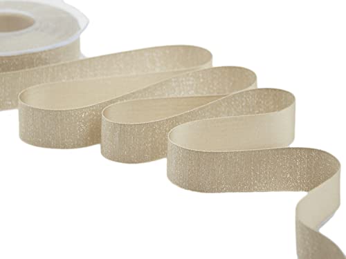 Furlanis Band, Satin, Beige, 25 mm x 20 m Furlanis Band, Satin, Beige, 25 mm x 20 m von Furlanis