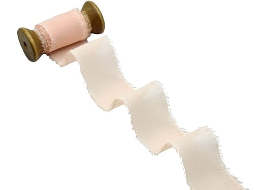 Furlanis - Seideneffekt Chiffon, Dekoratives Band für Verpackungen, Hochzeitsbevorzugungen, Italienische Gewebe - Hell Aprikosenfarbe, 40 mm x 25 m Furlanis - Seideneffekt Chiffon, Dekoratives Band für Verpackungen, Hochzeitsbevorzugungen, Italienische Gewebe - Hell Aprikosenfarbe, 40 mm x 25 m von Furlanis