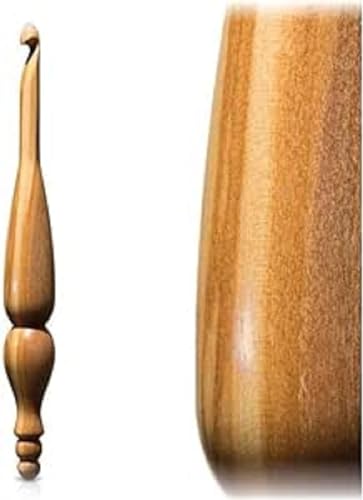 Furls FFCROOLIV0400 1 Häkelnadeln, Wood, Olivewood, 4mm von Furls Crochet