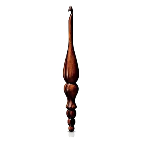 Furls FFCROROSE0450 Häkelnadeln, Wood, Rosewood, 4.5mm von Furls