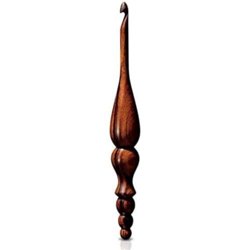 Furls FFCROROSE0900 Häkelnadeln, Wood, Rosewood, 9mm von Furls