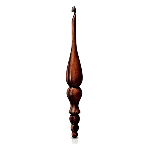 Furls FFCROTULI0600 Häkelnadeln, Wood, Tulipwood, 6mm von Furls