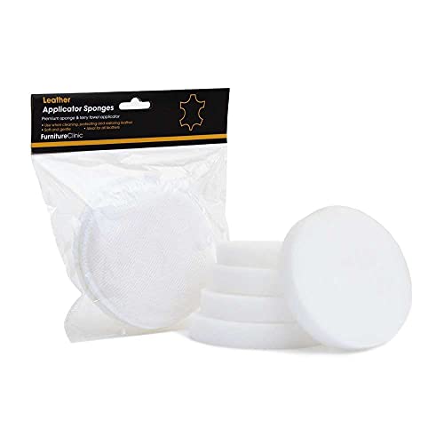 Furniture Clinic Utility Schwamm-Set – 5 Reinigungsschwämme, 2 Applikationsschwämme für Leder-, Stoff- und Holzpflege, Weiß Furniture Clinic Utility Schwamm-Set – 5 Reinigungsschwämme, 2 Applikationsschwämme für Leder-, Stoff- und Holzpflege, Weiß von Furniture Clinic