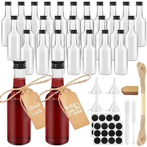 Furuising 28 Stück 100ML Plastik Shot Flaschen zum Befüllen, Mini Flaschen zum Befüllen, Wiederverwendbar Schnapsflaschen zum Befüllen mit Deckel Stift, Anhänger für Hochzeiten Party Furuising 28 Stück 100ML Plastik Shot Flaschen zum Befüllen, Mini Flaschen zum Befüllen, Wiederverwendbar Schnapsflaschen zum Befüllen mit Deckel Stift, Anhänger für Hochzeiten Party von Furuising