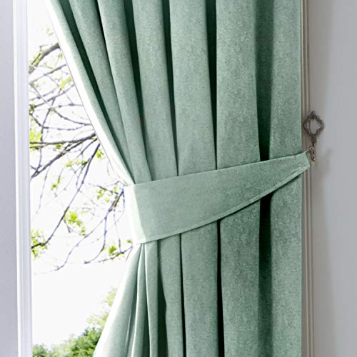 Fusion Dijon Paar Vorhangbindungen, Polyester, Duck Egg, Tieback Fusion Dijon Paar Vorhangbindungen, Polyester, Duck Egg, Tieback von Fusion