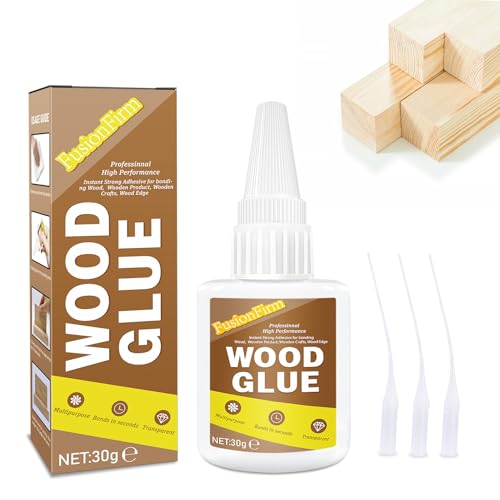 Holzleim, 30g Holzklebstoff, Anti-Vergilbung, Sofort starker Klebstoff zum Verbinden von Holz, Eiche, Walnuss, Mahagoni, Holzmöbeln, Holzprodukten, Holzhandwerk, Holzkante Holzleim, 30g Holzklebstoff, Anti-Vergilbung, Sofort starker Klebstoff zum Verbinden von Holz, Eiche, Walnuss, Mahagoni, Holzmöbeln, Holzprodukten, Holzhandwerk, Holzkante von FusionFirm