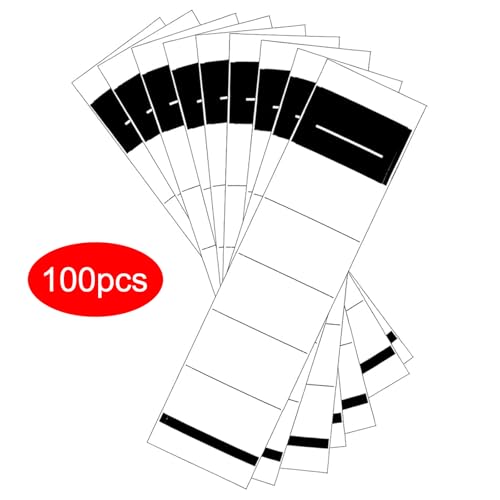 Selbstklebende Ordnerrücken-Etiketten, weiße Aufkleber, 5,4 x 19 cm, perfekt zum Organisieren und Beschriften aller Arten von Ordnern, 100 Stück Selbstklebende Ordnerrücken-Etiketten, weiße Aufkleber, 5,4 x 19 cm, perfekt zum Organisieren und Beschriften aller Arten von Ordnern, 100 Stück von FutrLiv